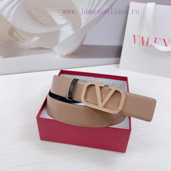 4.0cm Valentino waist belt, double-sided top layer cowhide material, length. 758.80.85.90.95 zf596qhi - Image 4
