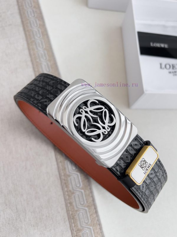 Luo Yiwei Loewe Belt ️ BeltBuckle, made of pure steel material, photographed in real lifeMat kznwy86a - Image 3