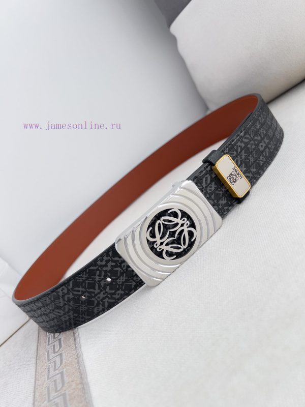 Luo Yiwei Loewe Belt ️ BeltBuckle, made of pure steel material, photographed in real lifeMat kznwy86a - Image 4