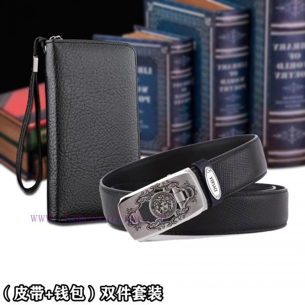 Belt and wallet two-piece setWooden box with accompanying picturesVERSACE Belt+Wallet SetBuc 0psouc3o - Image 3