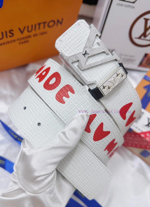 Belt LV Louis Reproduction-The waistband is made of 100% imported original cowhide, ensuring mhwk9r8n - Image 3
