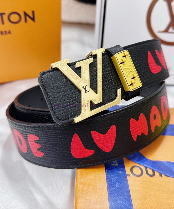 Belt LV Louis Reproduction-The waistband is made of 100% imported original cowhide, ensuring ks4j82ho