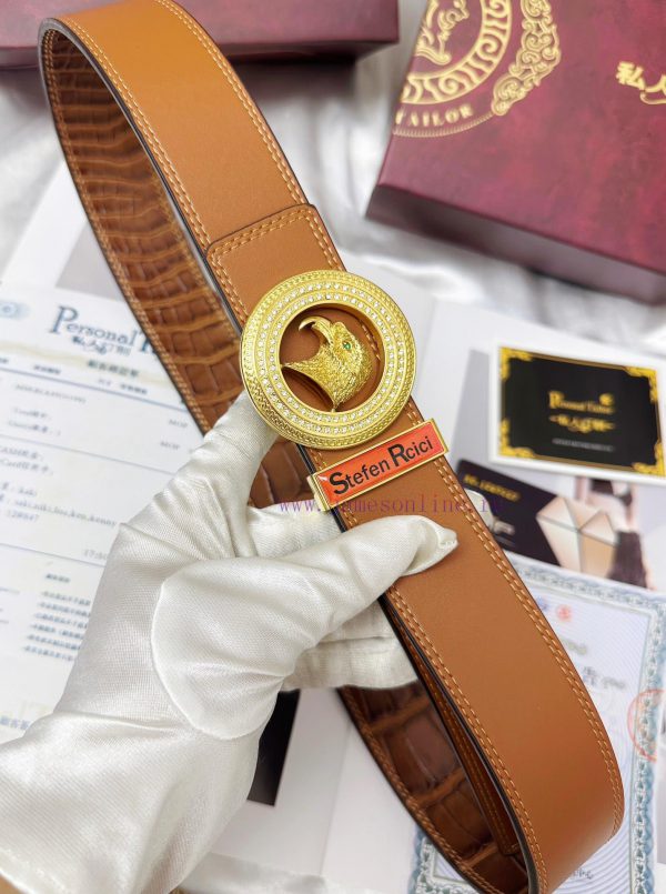 Belt Stefen Rcici Nitz ️Belt replica Private customized high-end supply versionImported orig r1xb20la - Image 6