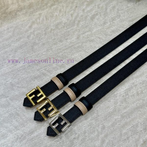 FENDL/Fendi width 20MM, imported calf leather, matched with ruthenium palladium plated F-buc ehrnmbmm - Image 10