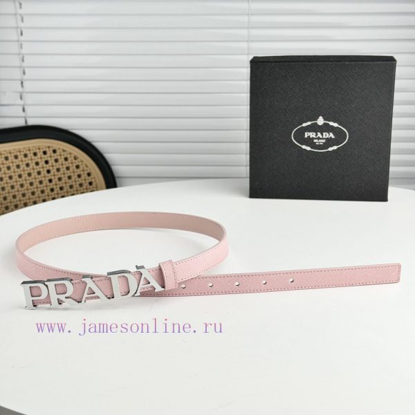 🧡 PRADA's magnificent leather belt exudes a simple yet exquisite elegance. The classic let q65q7bds - Image 3