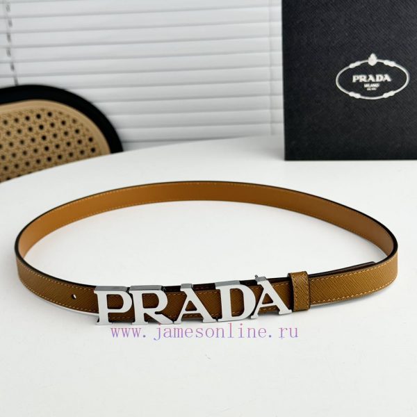 🧡 PRADA's magnificent leather belt exudes a simple yet exquisite elegance. The classic let hejyuftl