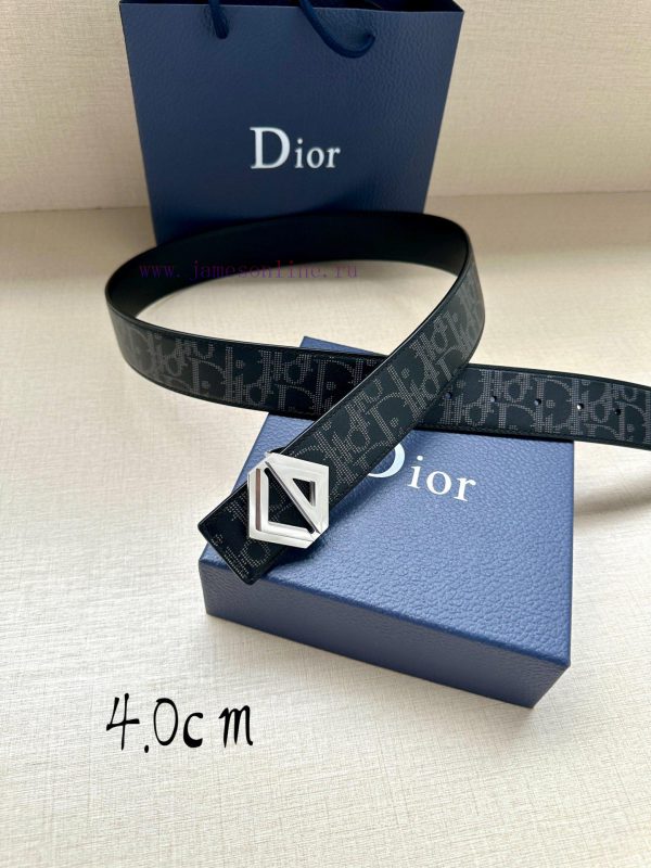 This 40mm double-sided belt with a width of 4.0cm combines elegant temperament with modern s qtut65i4 - Image 7