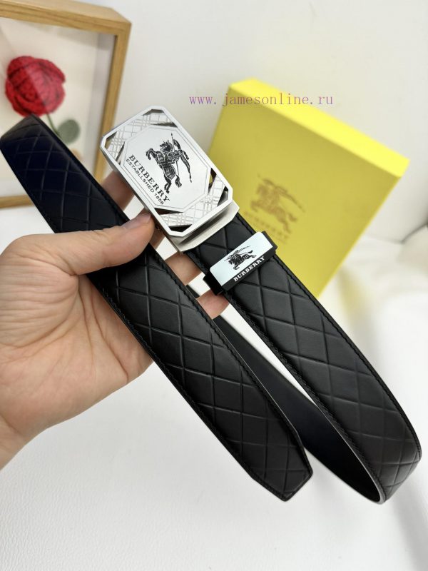 Burberry automatic beltMaterial: Leather Belt with 100% Head Layer. The leather belt is guar 70kbup00 - Image 3