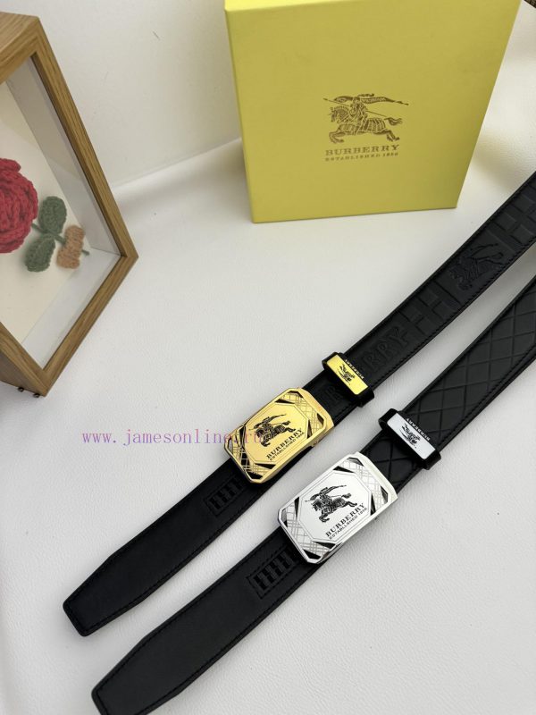 Burberry automatic beltMaterial: Leather Belt with 100% Head Layer. The leather belt is guar 3i0sgc8x