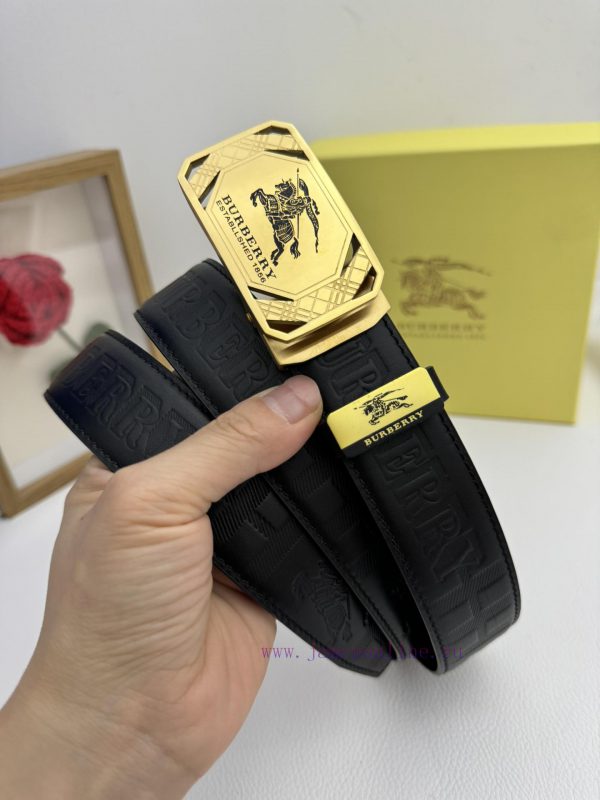 Burberry automatic beltMaterial: Leather Belt with 100% Head Layer. The leather belt is guar 3i0sgc8x - Image 4