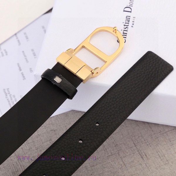 3.5cm width Dior drop pattern wireless strap/Made of imported double-sided cowhide, with del d4rfonlv - Image 4