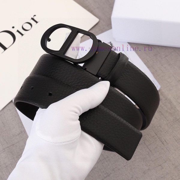 3.5cm width Dior drop pattern wireless strap/Made of imported double-sided cowhide, with del d4rfonlv - Image 10