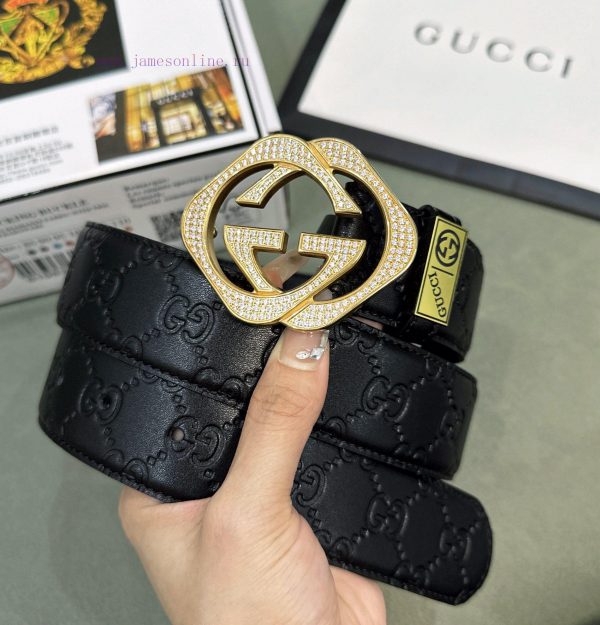 Belt Gucci Gucci ️ Diamond studdedBelt made of 100% head layer cowhide, guaranteed genuine l c4tiopcz