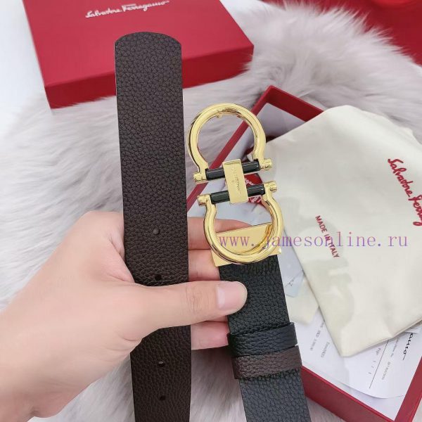 . Paired with Ferragamo 35mm overseas OEM, it is made of double-sided natural throw off laye 15tm0t6w - Image 7