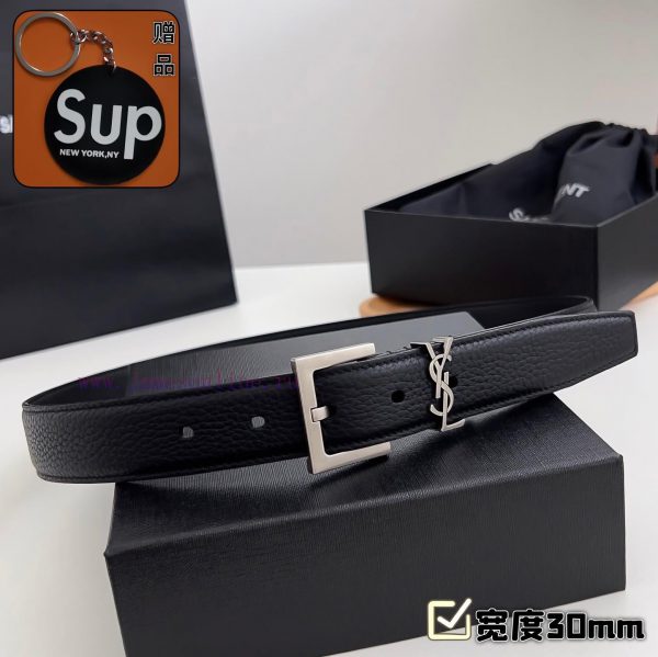 Female version Y.S.LComplete set of free keytag casual belt series with simple metal logo, s ve3pcbil - Image 5
