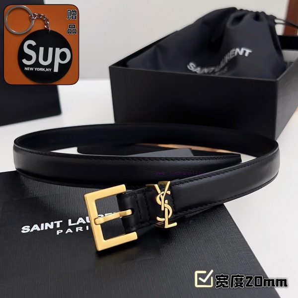 Female version Y.S.LComplete set of free keytag casual belt series with simple metal logo, s adtpr33y - Image 3