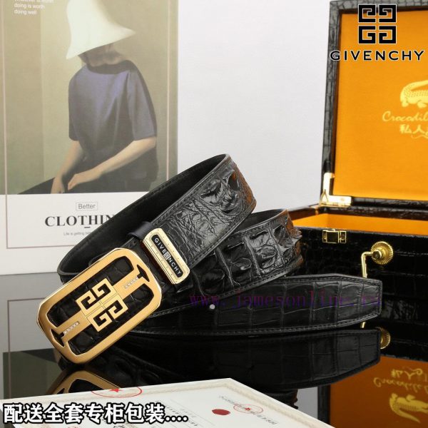 Complete setGivenchyBuckle material: pure steel with diamond inlayThe front of the belt is m n6hcrzl9 - Image 4