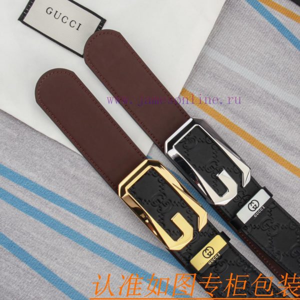 Belt and belt Gucci leather beltMen's belt material: 100% head layer cowhide belt, guarantee a63tvcps