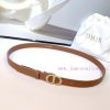 2.0cm Dior new belt, double-sided top layer cowhide material, length 75.80.85.90.95.100 euro dd7wym7e