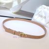 2.0cm Dior new belt, double-sided top layer cowhide material, length 75.80.85.90.95.100 euro 5hrbfd6j