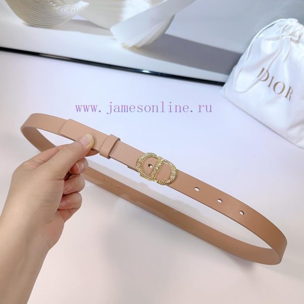 2.0cm Dior new belt, double-sided top layer cowhide material, length 75.80.85.90.95.100 euro 5hrbfd6j - Image 4