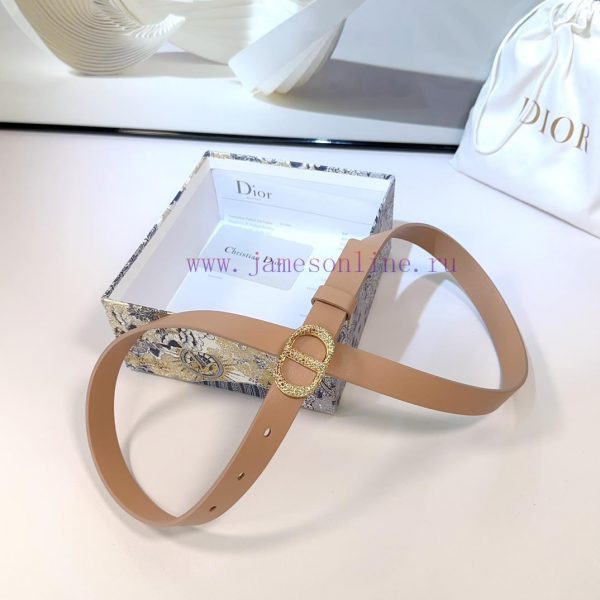 2.0cm Dior new belt, double-sided top layer cowhide material, length 75.80.85.90.95.100 euro 5hrbfd6j - Image 7