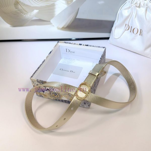 2.0cm Dior new belt, double-sided top layer cowhide material, length 75.80.85.90.95.100 euro eh30rw7i - Image 6