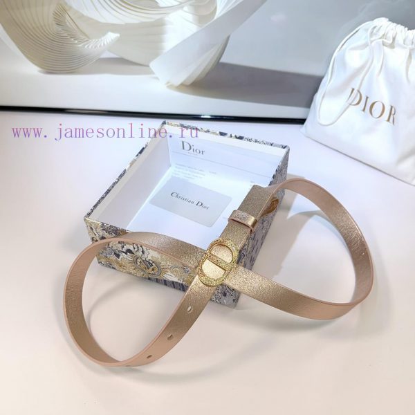 2.0cm Dior new belt, double-sided top layer cowhide material, length 75.80.85.90.95.100 euro 6y1wdydo - Image 8