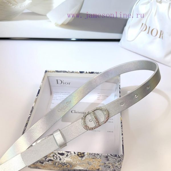 2.0cm Dior new belt, double-sided top layer cowhide material, length 75.80.85.90.95.100 euro 3h2ykdga - Image 9