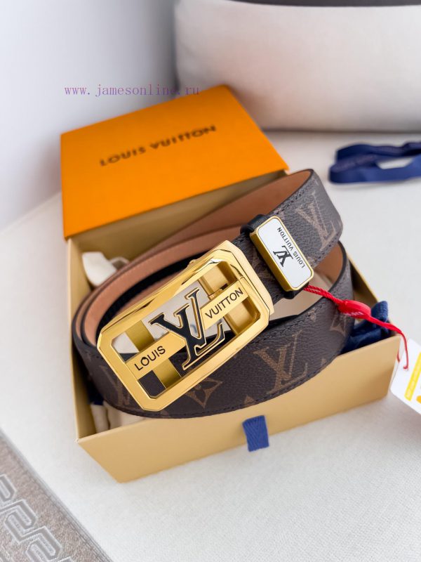 LV... Louis Vuitton Belt ️ Automatic BeltAutomatic buckle, made of pure steel material, with xw75dx3f
