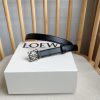 LOEWE's latest same style waist belt [Celebration] [Celebration] Plain cowhide leather belt 675z4euv