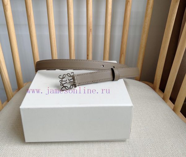 LOEWE's latest same style waist belt [Celebration] [Celebration] Plain cowhide leather belt l2moga3l