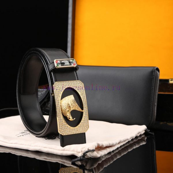 MADE IN ITALYWooden box with accompanying picturesStephen Belt and Wallet SetBuckle material zmqmc6ec