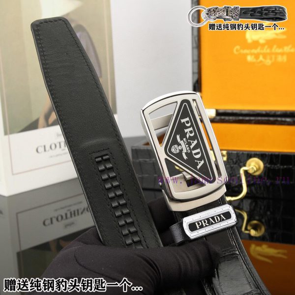Give away a pure steel keychain as a giftComplete setPrada productsBuckle material: high-qua d82ft4xd - Image 8