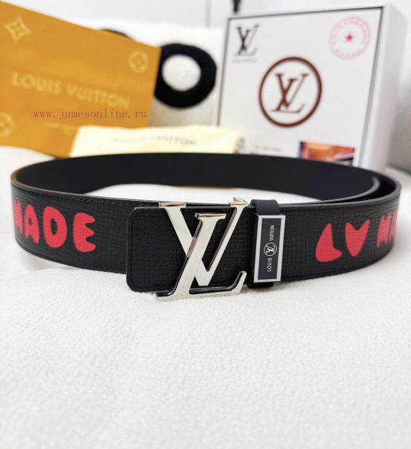 Belt LV Louis ReproductionBelt made of 100% head layer cowhide, ensuring a three-dimensional 7lxlvowq