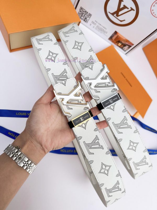 Belt LV Louis ️The waist belt is made of 100% cowhide, ensuring that the genuine leather is 9hbjdozm