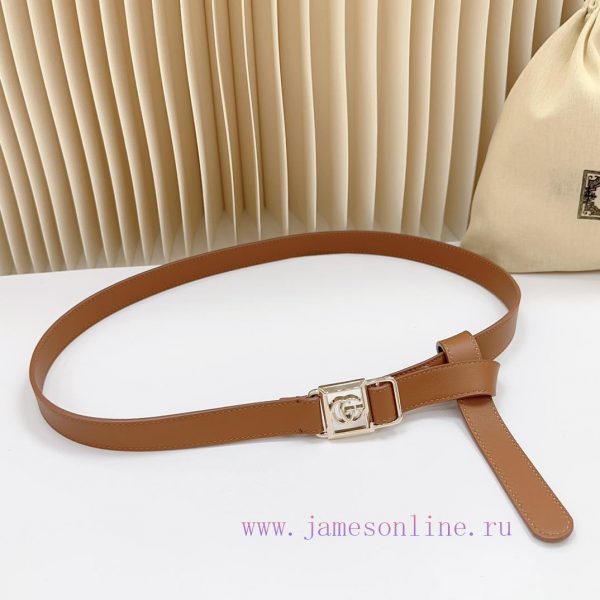 2.0cm Gucci new belt, double-sided top layer cowhide material, length. 758.80.85.90.95. Euro 965i9f2a