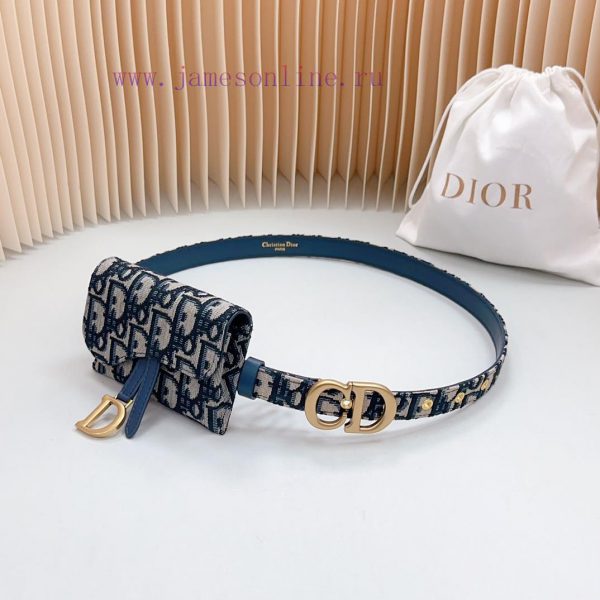 New 2.0cm Dior waist bag official website, double-sided top layer cowhide leather material, bvtw5j4o