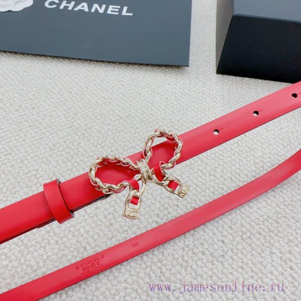 1.5cm.  Chanel official website new top layer cowhide, length 75.80.85.90.95.100. European xlm7g29g - Image 5