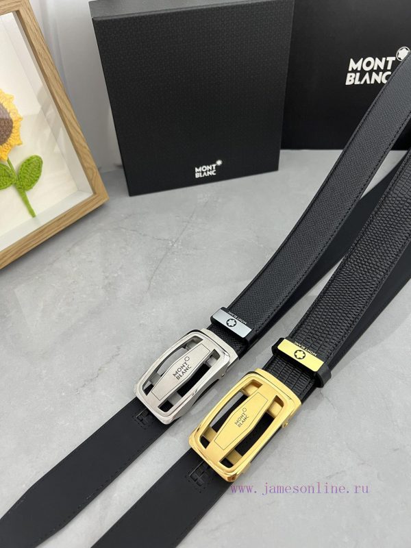 Montblanc Automatic BeltMaterial: Leather Belt with 100% Head Layer. The leather belt is gua 4b1fq4vy