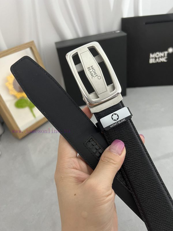 Montblanc Automatic BeltMaterial: Leather Belt with 100% Head Layer. The leather belt is gua 4b1fq4vy - Image 10
