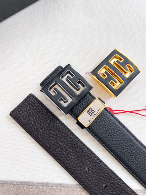 Givenchy GIVENCHY Belt ️ BeltHanging buckle, pure steel material buckle head, double-sided c aaxcsxtg - Image 10