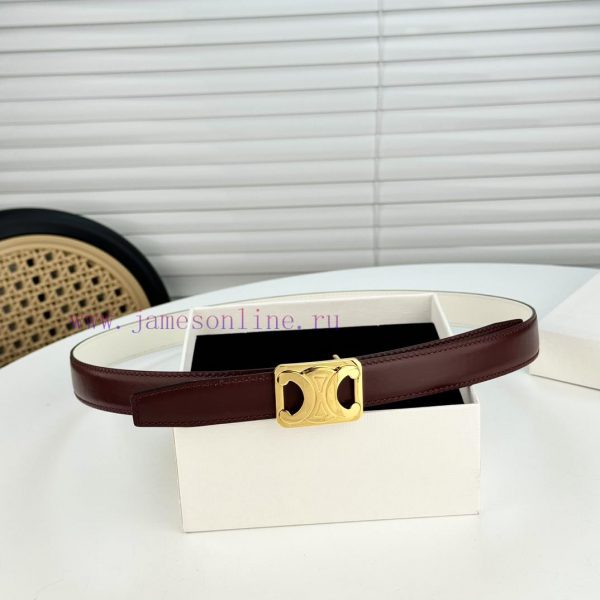 -Celin e's new product is a three-dimensional float buckle women's belt made of Italian impo 4adlutq4