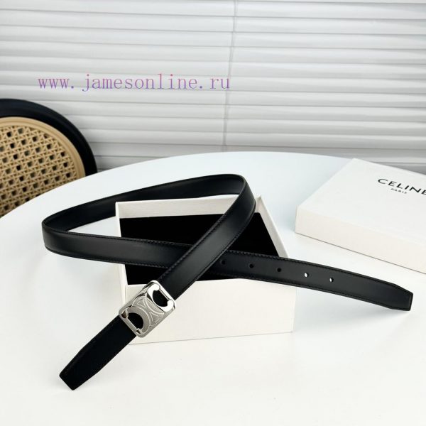 -Celin e's new product is a three-dimensional float buckle women's belt made of Italian impo uz332oiw - Image 3
