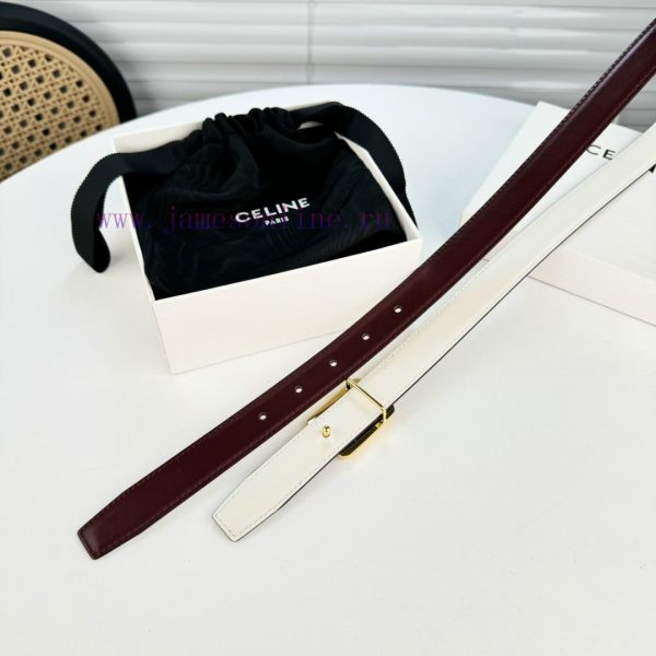 -Celin e's new product is a three-dimensional float buckle women's belt made of Italian impo 4adlutq4 - Image 4