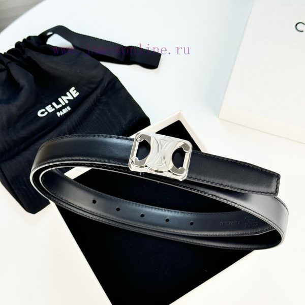 -Celin e's new product is a three-dimensional float buckle women's belt made of Italian impo uz332oiw - Image 6