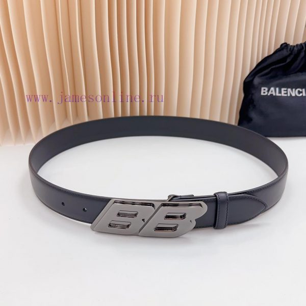 New 3.5cm Balenciaga official website, double-sided top layer cowhide material, length. 758. 8zkuhx8c