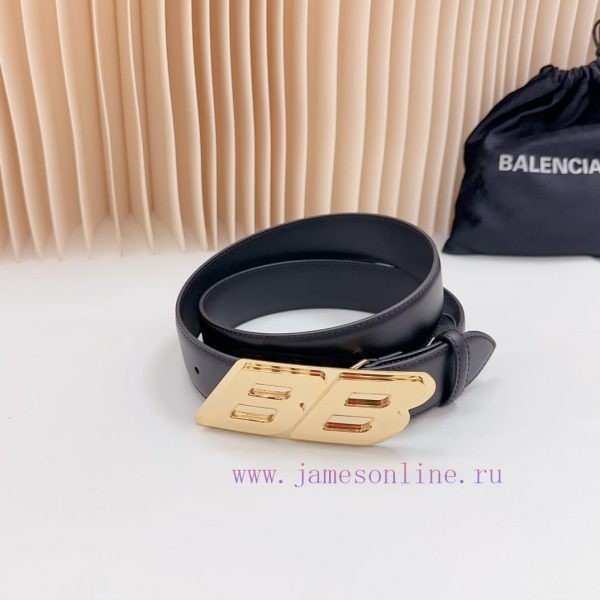 New 3.5cm Balenciaga official website, double-sided top layer cowhide material, length. 758. oivlfkbw - Image 3