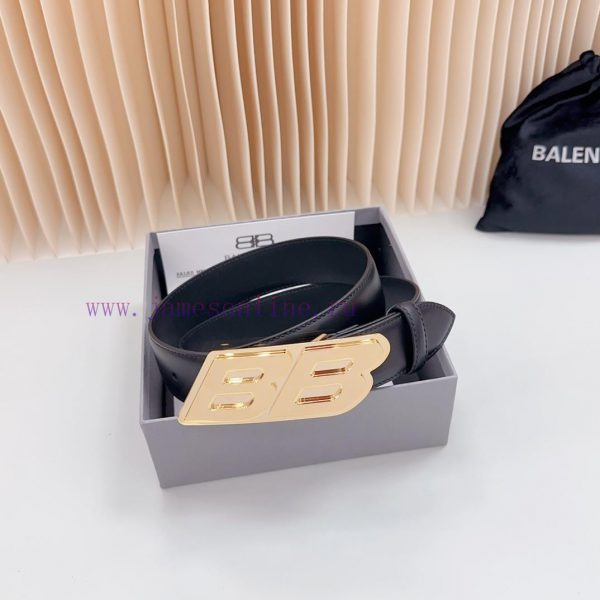 New 3.5cm Balenciaga official website, double-sided top layer cowhide material, length. 758. oivlfkbw - Image 5