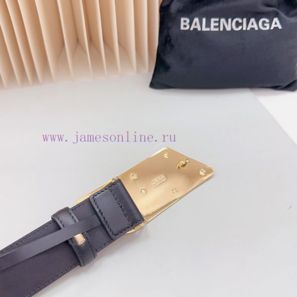 New 3.5cm Balenciaga official website, double-sided top layer cowhide material, length. 758. oivlfkbw - Image 9